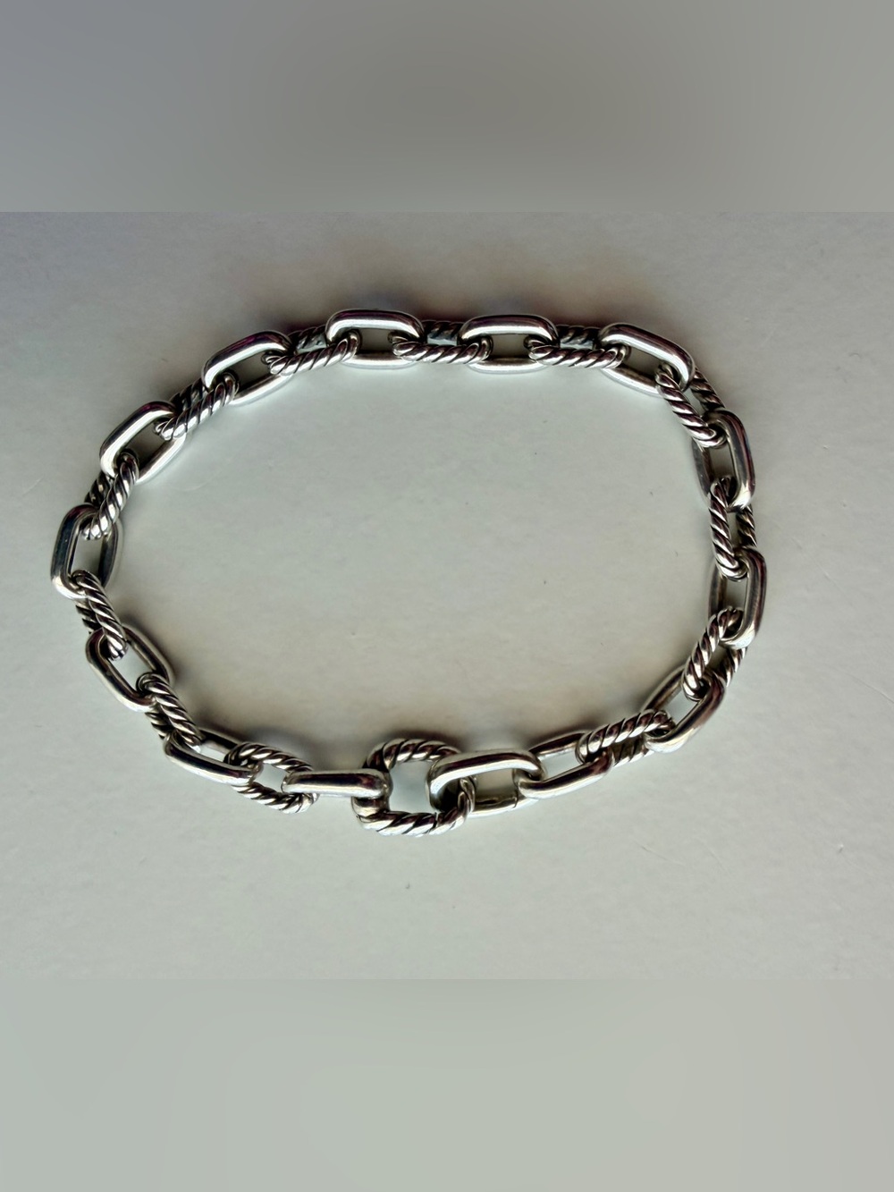 David Yurman DY MADISON® Silver CHAIN BRACELET, S, 5.5mm - Picture 11 of 16